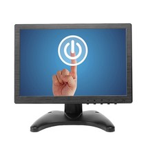 LCD 모니터 포터블 휴대용 공장 가격 19201200 데스크탑 플라스틱 쉘 10인치 TFT LCD 터치 저항막 스크린 모니터, 건들지 말것