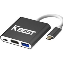 mi300 USB C타입 TO HDMI 젠더 컨버터 3in1 미러링