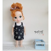 베이비돌의상 민소매청원피스 DIY패키지 원단 패턴 설명서포함