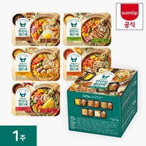 피그인더가든 탄단식 냉동 식단 관리 도시락 밸런스팩 5종세트