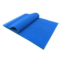 1pc 150x200cm 대형 스튜디오 어쿠스틱 폼 사운드 폼 계란 상자 방음 흡수 처리 패널 23.55cm 두께, 푸른, 5cm