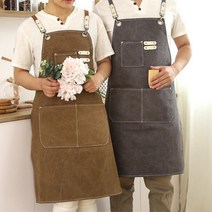 반지만들기 원데이클래스 앞치마 커플 목공앞치마 포켓달린 화방앞치마, 패브릭앞치마 블랙