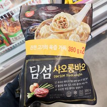 혼합60.1138 동원 딤섬 샤오롱바오 389.79g X 2개입 x 1개, 아이스박스포장