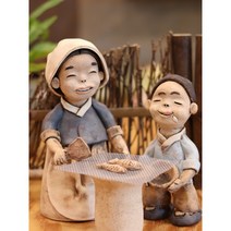 토우인형 생선굽기 한국 전통소품