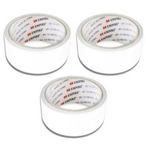 엠파이어 산업용 양면테이프 48mm x 10m, 화이트, 60개입