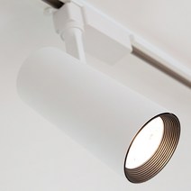 LED COB 레일조명 렌즈 스포트라이트 10W 화이트(루체), 주광색 6500K