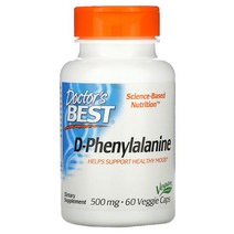 닥터스 베스트 D페닐알라닌 500mg 베지 캡슐 60정