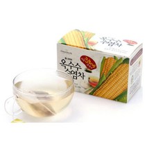담백 남녀노소 사계절 콘실크티 포장 옥수수수염차 티백 가벼운 텀블러차 물통 구수한, 상세페이지참조