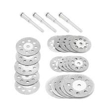 새로운 BENGU 5pcs Diamonte 절단 디스크 그라인딩 휠 드릴 원형 톱 블레이드 나무 도구, 25mm