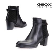 [최초가 379 000원][제옥스] 리즈 블랙 여성 데일리 방수 방한 앵클부츠 GEOX/제옥스부츠/제옥스워커/제옥스여성부츠