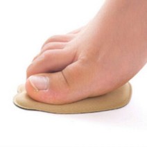 하이힐 압력분산 편한발 앞꿈치 메모리폼패드, 1개