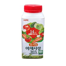 비락 유기농 야채사랑365 180ml x 9개, 상세페이지 참조, 상세페이지 참조