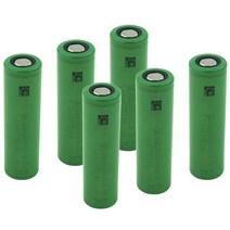 18650 배터리 소니 고방전 VTC6 3000mAh 충전배터리 DIY용 보호회로제거용 1세트(6PCS)