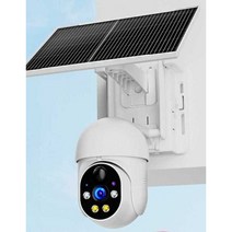 무선 CCTV 태양열 야외 설치 농장 농막 보안 모니터링, 15일간의 반복 녹화 5MP 4mm