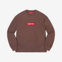 슈프림 박스로고 크루넥 브라운 - Supreme Box Logo Crewneck Brown -