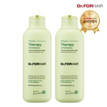 닥터포헤어 피토테라피 샴푸 패키지 500ml 2개 / 임산부샴푸/온가족샴푸, 피토테라피샴푸 500ml 2개
