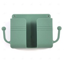 다용도 벽 걸이 후크 핸드폰 리모컨 차키 마스크 멀티 보관 정리대 수납 정리 꽂이 벽부착 행거 받침대 벽면 접착 고리 벽걸이 다목적 부착식 초록