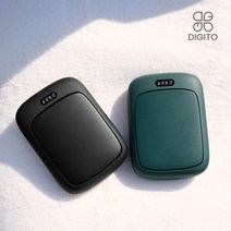 충전식 손난로 휴대용 전자핫팩 KC인증 손난로보조배터리 USB핫팩, (6158)블랙