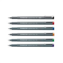 셀러허브_리빙 스테들러 피그먼트 라이너 308 라인 펜, 1.0mm/블랙