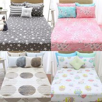 국내산 순면 매트리스커버/침대커버/매트커버