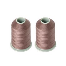 [동대문패션포인트] 45S/2 고급 코아사 1700m 2콘, 0420(좀붉은팥죽색)