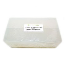 허브플로라 기능성 비누 베이스 투명, 시어버터 비누 베이스 투명 10g