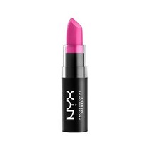 NYX PROFESSIONAL MAKEUP 매트 립스틱 쇼킹 핑크(쿨톤 핫핑크), 0.16 Ounce, 메를로.