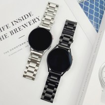 와니즈 갤럭시워치 워치4 워치5 2 프로 PRO 클래식 액티브 호환 메탈 스트랩 40mm 42mm 44mm 46mm 프리미엄 시계줄 밴드 20mm, 스타라이트