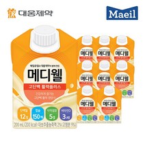 메디웰 고단백 활력플러스 200ML 8팩/체험팩/부모님단백질/시니어단백질, 8팩