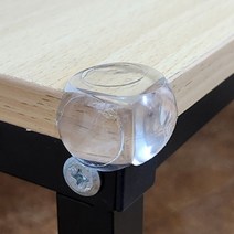 투명 모서리보호대 유아안전가드 원형 기둥코너, 사이즈