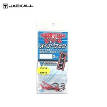 쟈칼 참돔낚시 타이라바 루어훅 빈빈다마 스페어훅, 10／11실버-075632