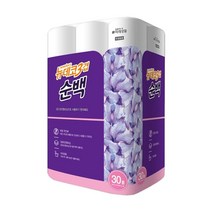 LAI924511물에잘녹는휴지 재생화장지 미래생활 30롤(1팩) 순백 코스트 홈쇼핑휴지, 1