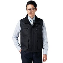 경신코리아 KSK 308 겨울 패딩 조끼 작업복 근무복 회사단체복 베스트 작업조끼