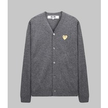 꼼데가르송 여성 가디건 COMME DES GARCONS AZ-N050-051-3 (P1N050) (골드하트 와펜 울 가디건)