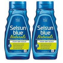 셀선블루 내츄럴 잇치 드라이 스캘프 안티 댄드러프 샴푸 325ml 2개