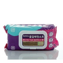 기본에 물걸레 청소포 특대형 캡형 25p, 2개