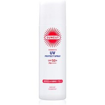 일본직발송 6. KOSE 코세이 선컷 선크림 투명 스프레이 무향료 90G SPF50+ PA++++ B01BBUFJ2Q, One Size, One Color