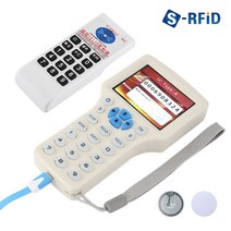 RFID NFC 복사기 카드 공동 현관 도어락 태그 UID 복사 읽기 쓰기 13 56Mhz 125Khz 간편 휴대 복제 리더기, 01.RF 복사기 건전지 포함(No.380)