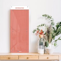 식당 메뉴판 A3 아크릴 보드 2구 아파트 엘리베이터 게시판 회사 사무실 종이꽂이 공지 안내문 공지사항 인포 꽂이판, 2구 A3 세로형 변형타입