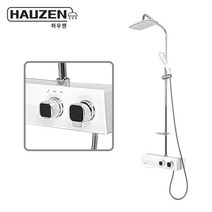 [고치고] 하우젠 A-3700(W) 출장설치 해바라기 레인 샤워기 수전 선반형 수전 수도꼭지, 1개