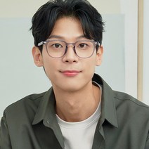 블루래빗 남녀공용 블루라이트차단 오버핏 스퀘어 뿔테안경