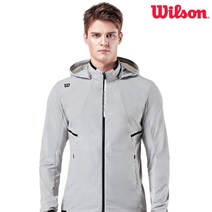 윌슨 바람막이자켓 JKS_5105 GRY 스판 홑겹 테니스