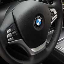 BMW 3시리즈 F30 스티어링 핸들 휠 하단 순정형 무광실버 포인트 커버 몰딩, U형타입