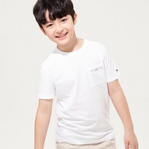 타미힐피거 코튼 에센셜 포켓 티셔츠 (T42C1KKO700BT1YBR)