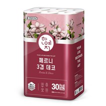 한예지 페르니데코 3겹 화장지 30M 30롤 1팩, 단품, 30개