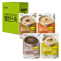 샘표 밸런스죽 체험용 420g x 4종 세트, 4세트
