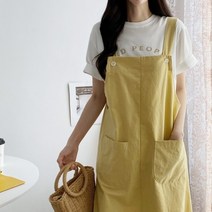 [수키] 단추멜빵롱원피스 1053593