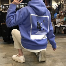 [무배/3컬러]남녀공용 오버핏 구김방지 네오플랜 펜톤 레옹 후드티