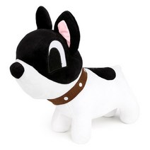 팬콧 팝바우 봉제인형, 30cm, 블랙 + 화이트