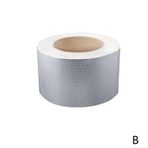 방근시트 알루미늄 호일 부틸 고무 테이프 고온 방지 방수 테이프 벽 지붕 균열 파이프, 2.30mmx1mx1mmsilver